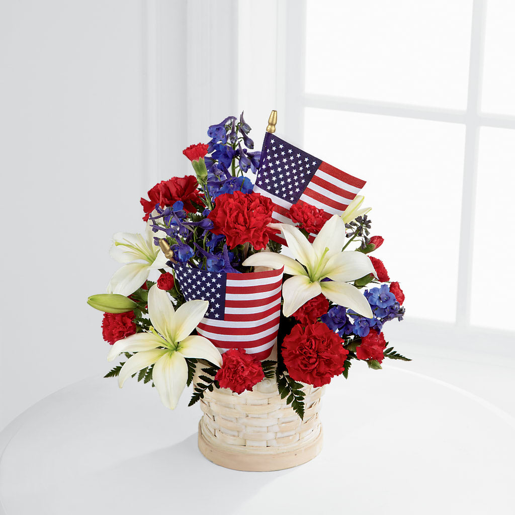 American Glory Bouquet – Flower Shop Of Farmingdale, Farmingdale NY