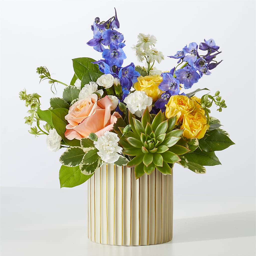 Cobalt Reverie Bouquet – Flower Shop Of Farmingdale, Farmingdale NY