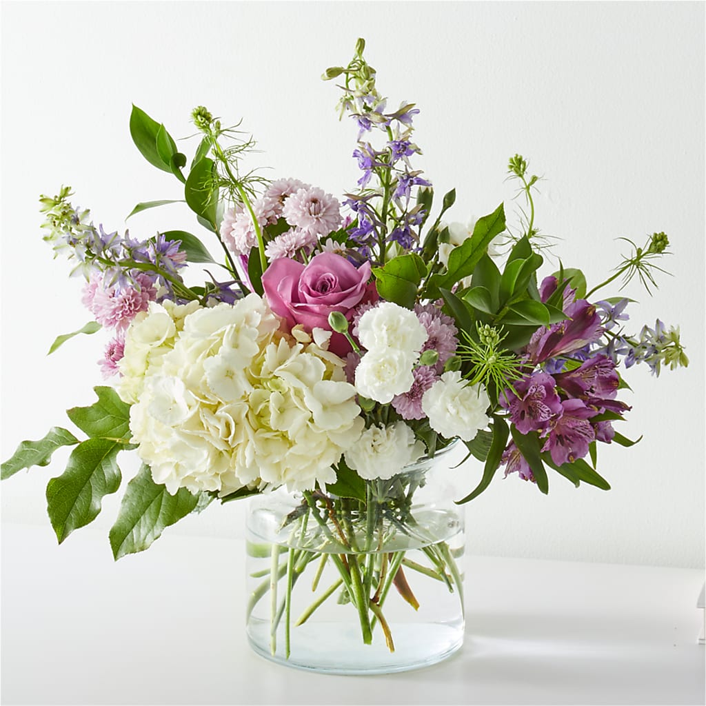 Violet Caress Bouquet – Flower Shop Of Farmingdale, Farmingdale NY