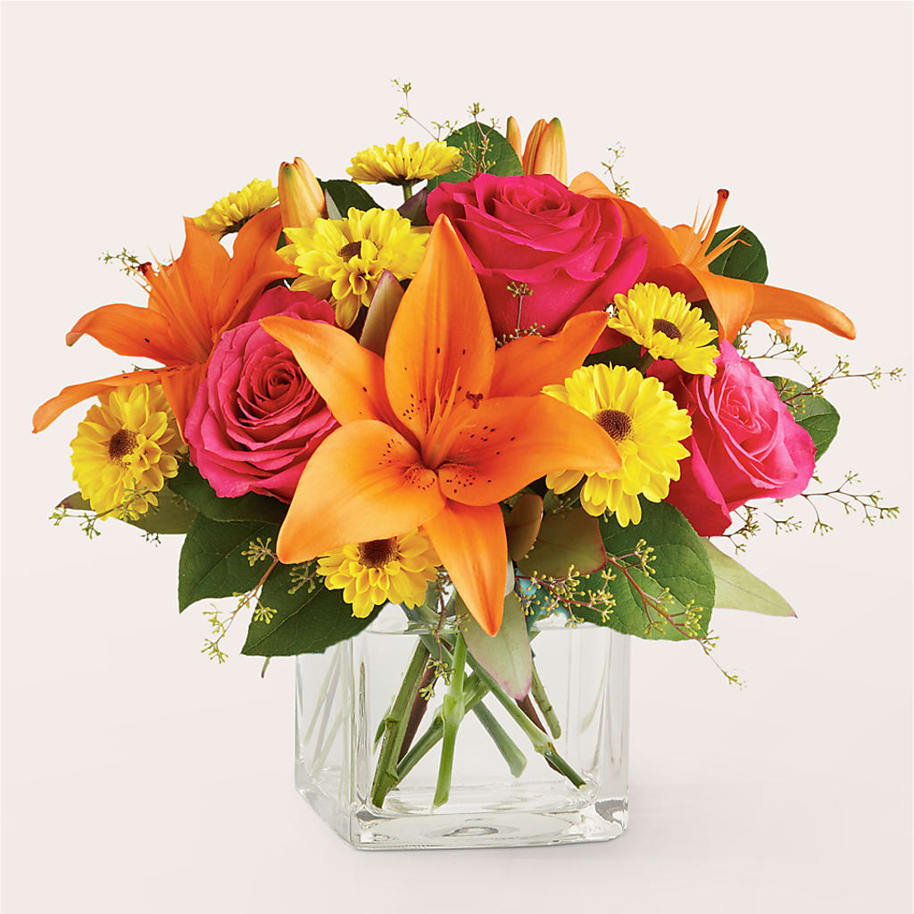 Neon Lights Bouquet – Flower Shop Of Farmingdale, Farmingdale NY