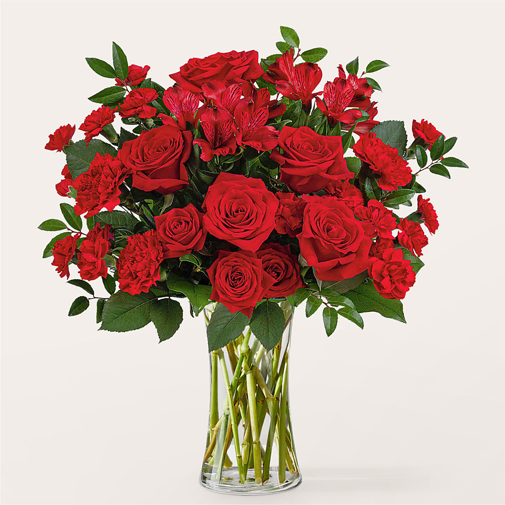 Brilliant Ruby Bouquet – Flower Shop Of Farmingdale, Farmingdale NY