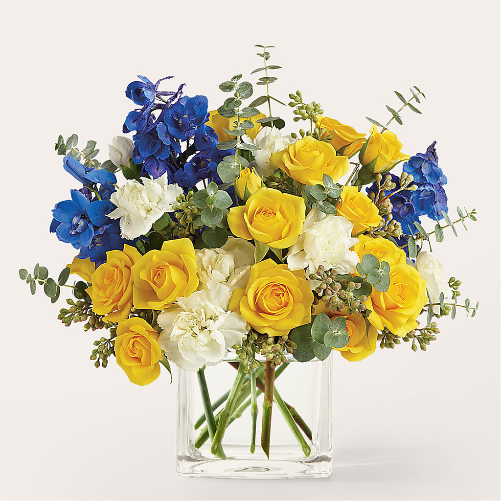 Sparkling Citrine Bouquet – Flower Shop Of Farmingdale, Farmingdale NY