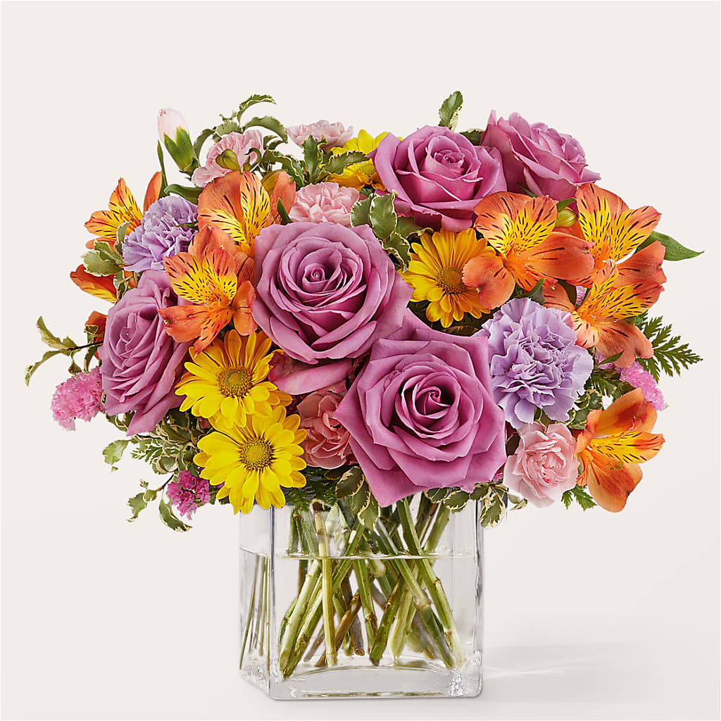 Shades of Happiness Bouquet – Flower Shop Of Farmingdale, Farmingdale NY