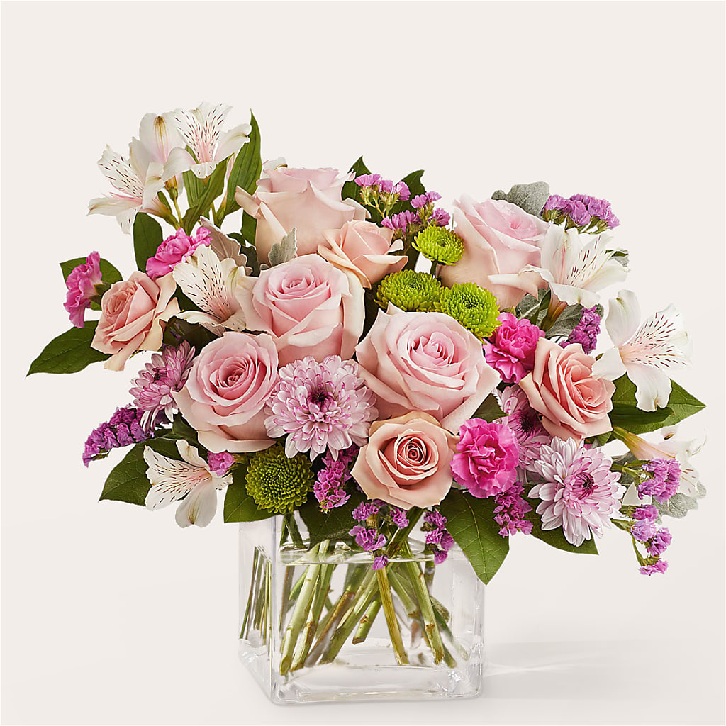 Pink Suede Bouquet – Flower Shop Of Farmingdale, Farmingdale NY