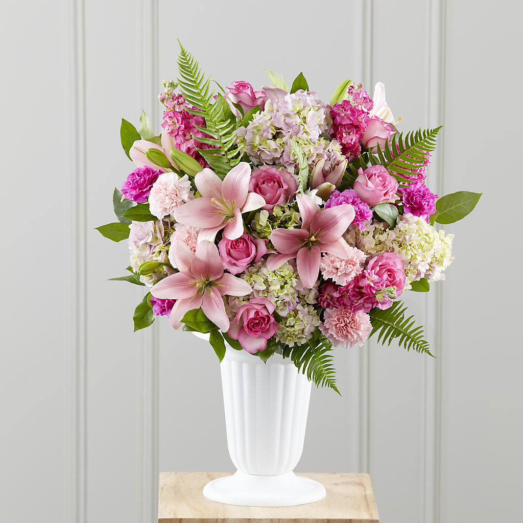 Never-Ending Love Arrangement – Flower Shop Of Farmingdale, Farmingdale NY