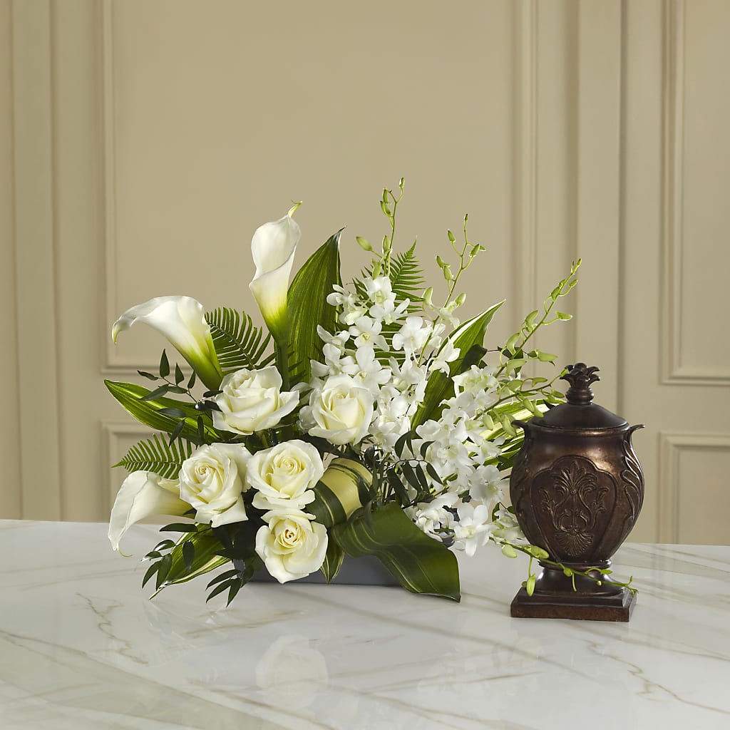 At Peace Arrangement – Flower Shop Of Farmingdale, Farmingdale NY