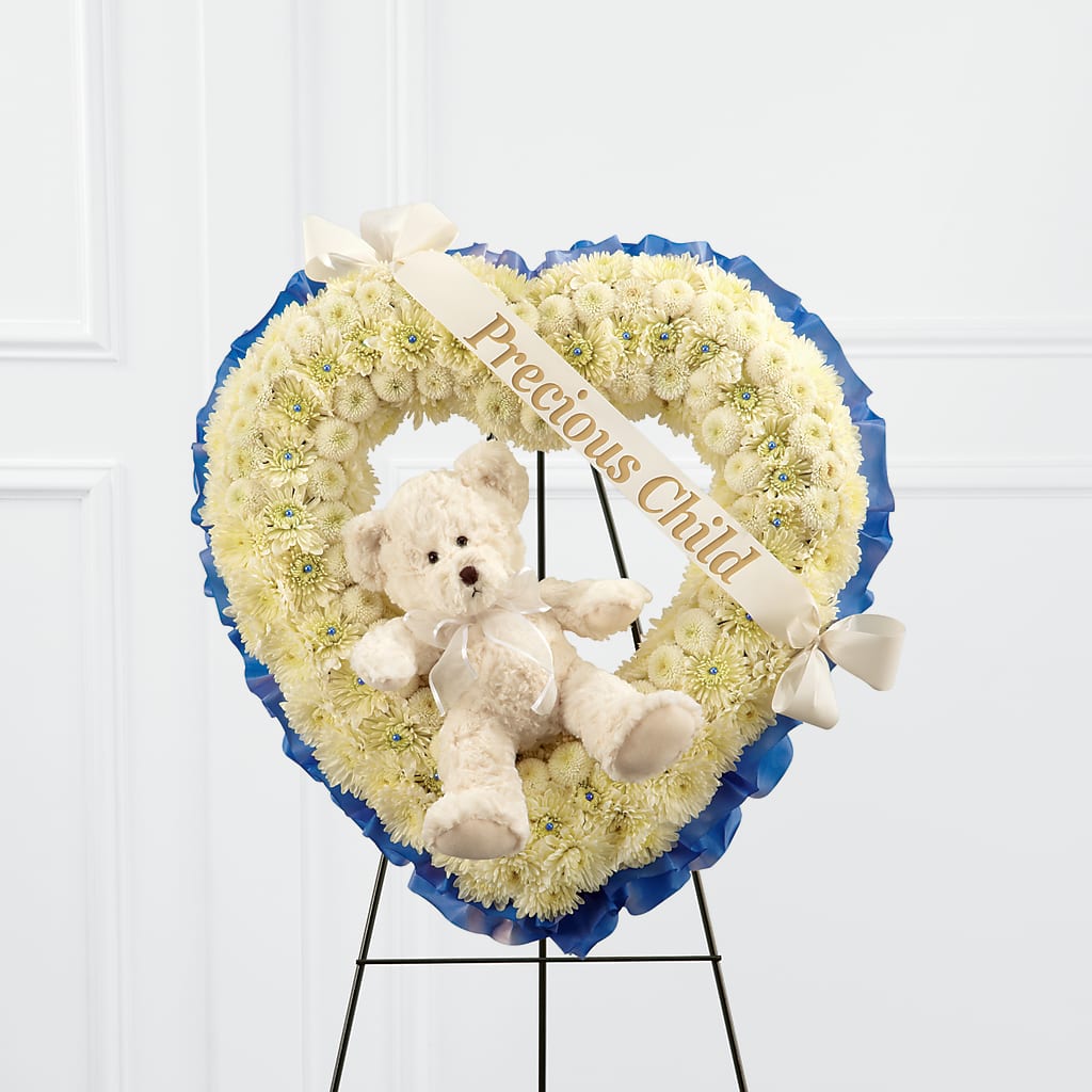 Precious Child Standing Heart – Flower Shop Of Farmingdale, Farmingdale NY