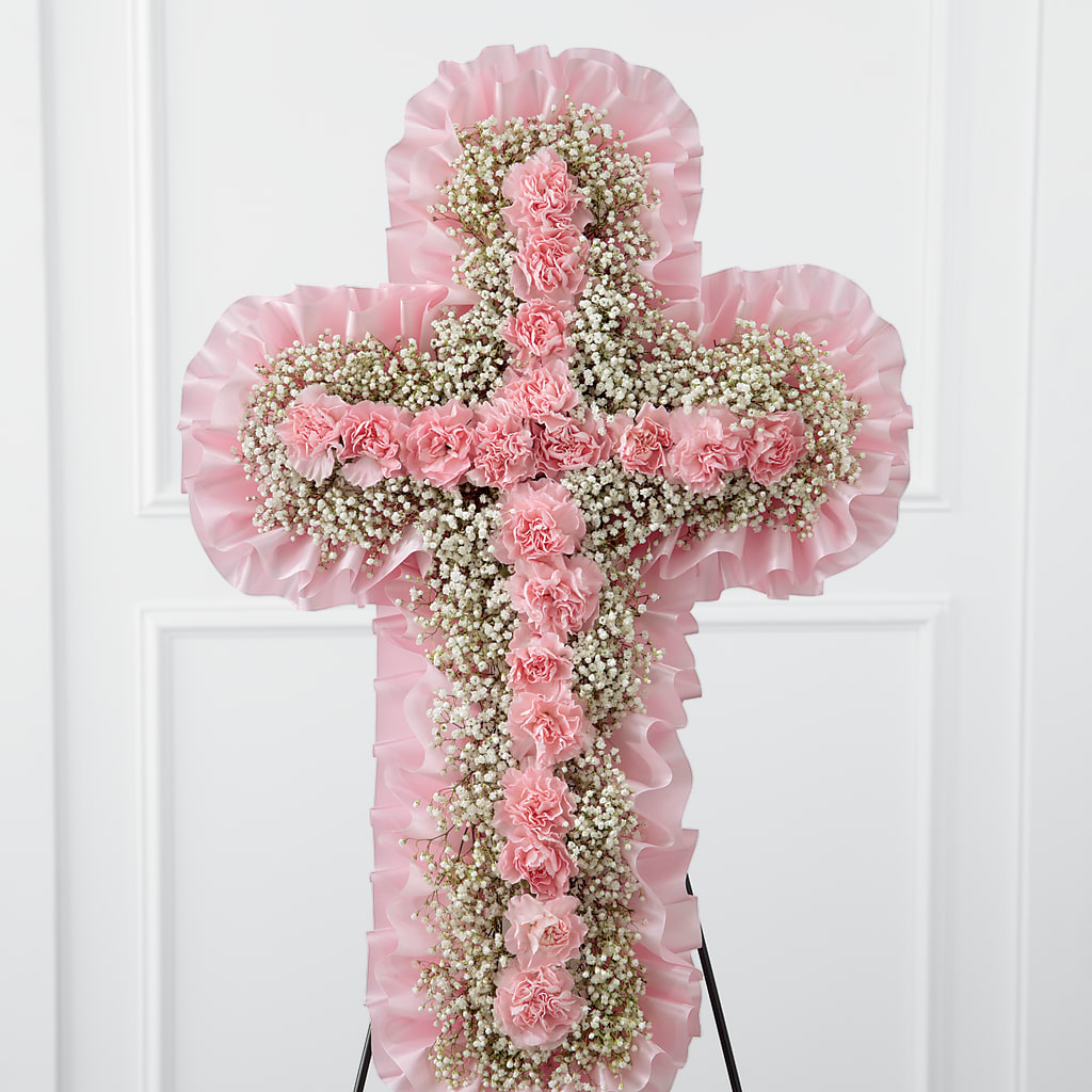 Angel's Cross Easel – Flower Shop Of Farmingdale, Farmingdale NY