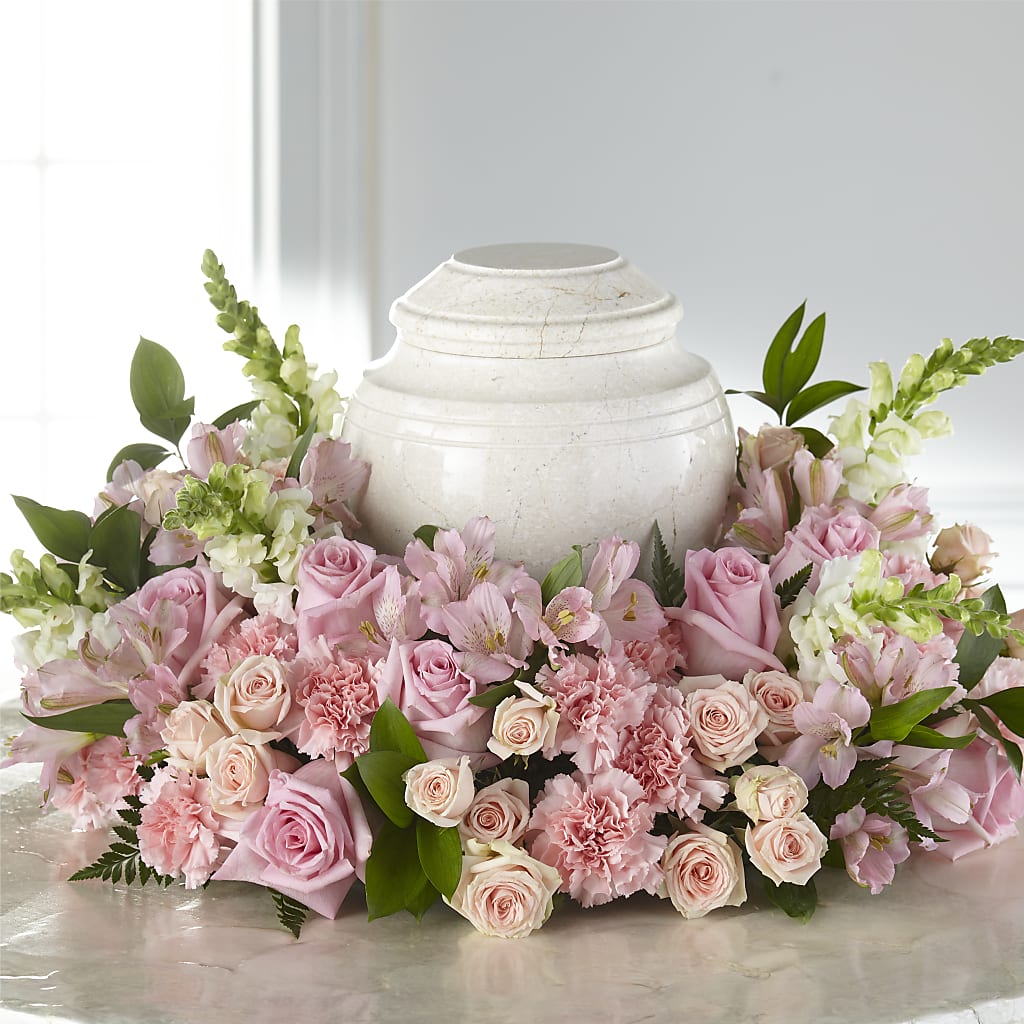 Blooms of Hope Cremation Adornment – Flower Shop Of Farmingdale, Farmingdale NY