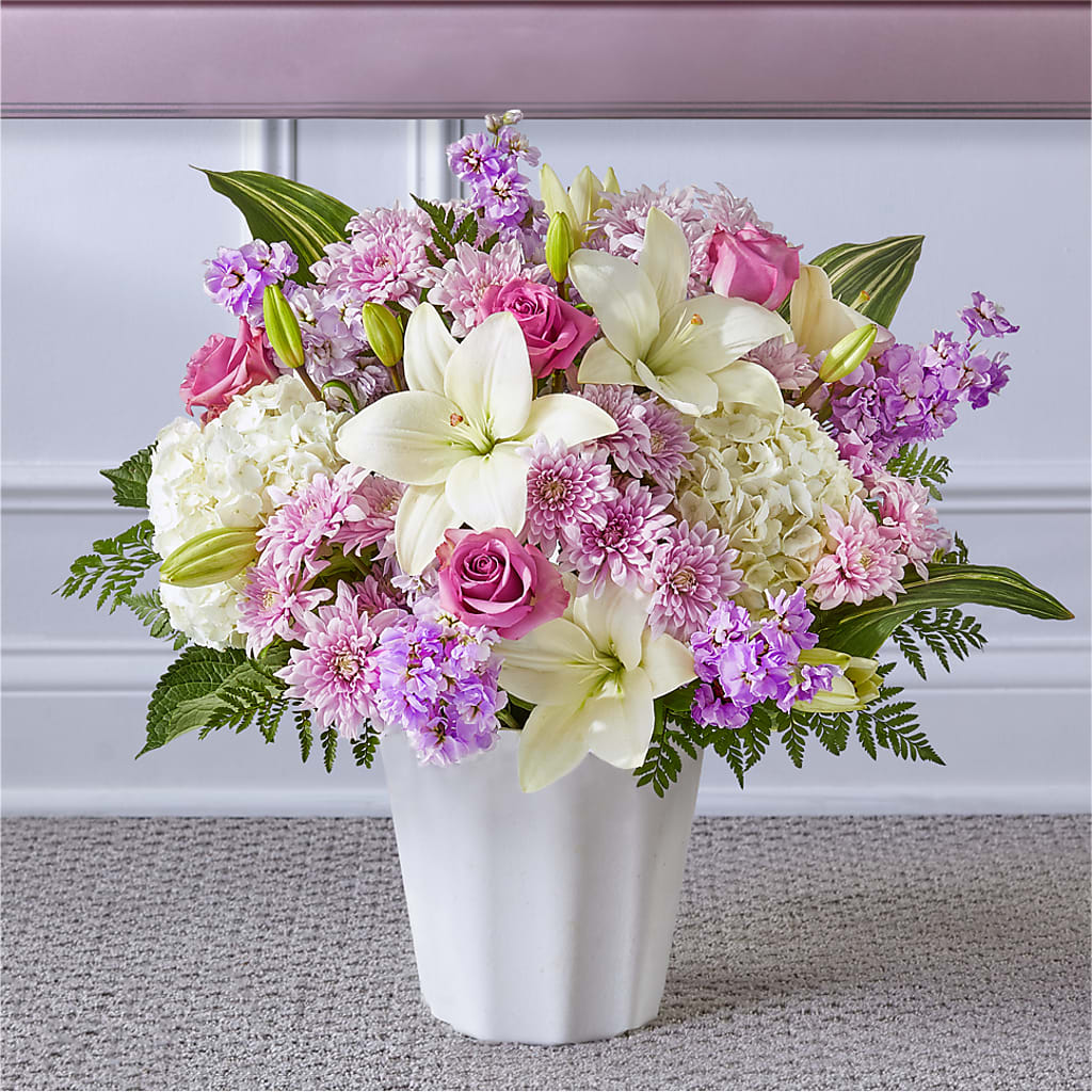Heaven Sent Floor Basket – Flower Shop Of Farmingdale, Farmingdale NY