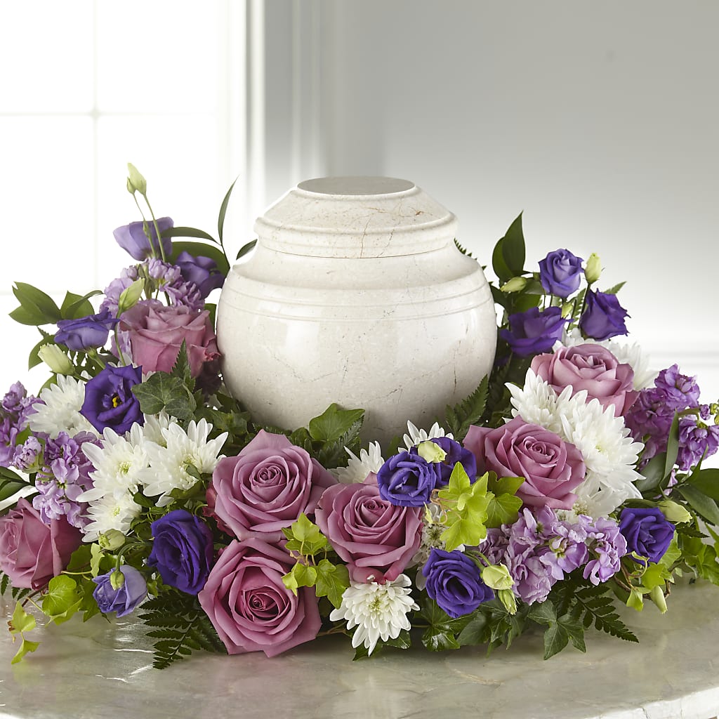Blooming Sympathy Cremation Adornment – Flower Shop Of Farmingdale, Farmingdale NY