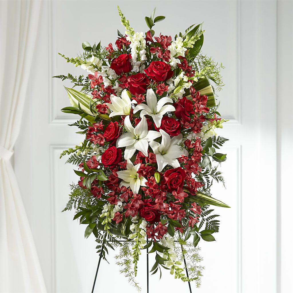 Everlasting Memory Standing Spray – Flower Shop Of Farmingdale, Farmingdale NY