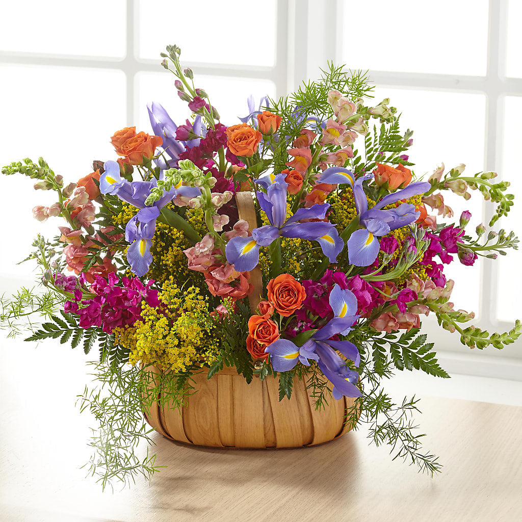 Garden of Life Basket – Flower Shop Of Farmingdale, Farmingdale NY