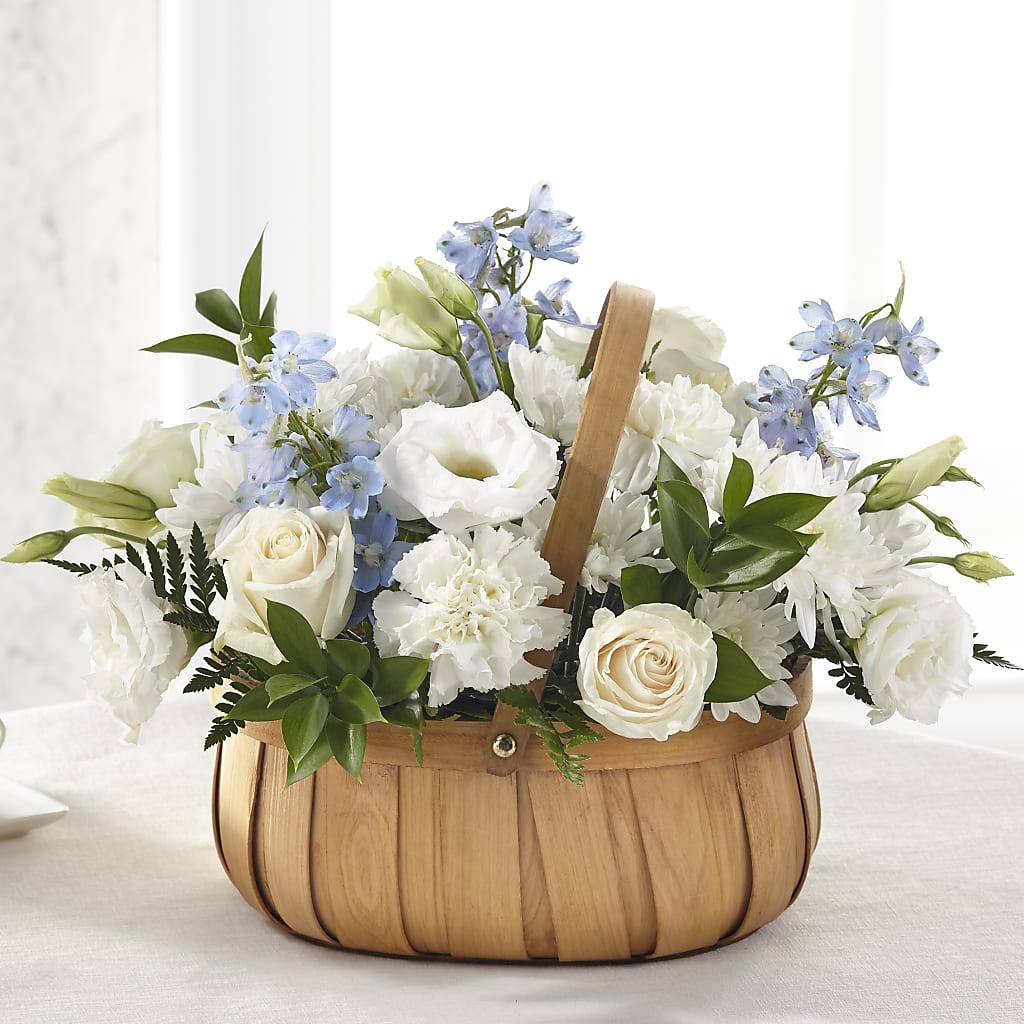 Sincerely Heartfelt Basket – Flower Shop Of Farmingdale, Farmingdale NY
