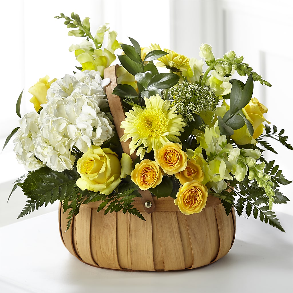 Rustic Remembrance Basket – Flower Shop Of Farmingdale, Farmingdale NY