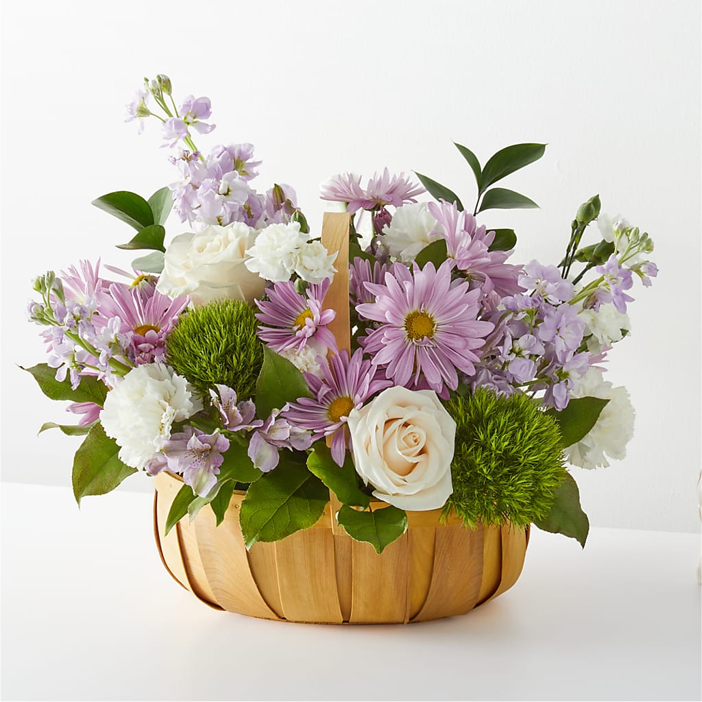 Peace & Love Basket – Flower Shop Of Farmingdale, Farmingdale NY