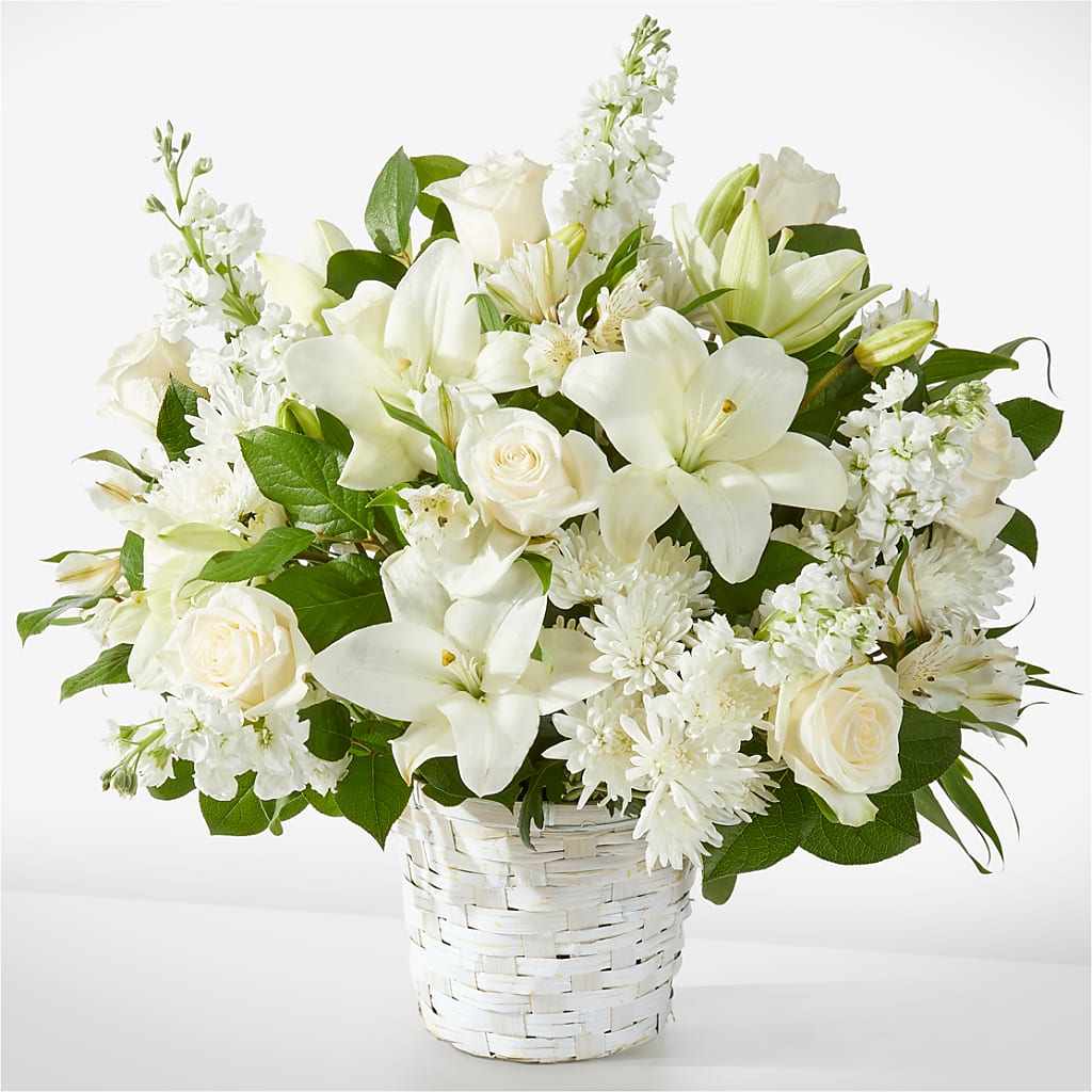 Peaceful Reflections Arrangement – Flower Shop Of Farmingdale, Farmingdale NY