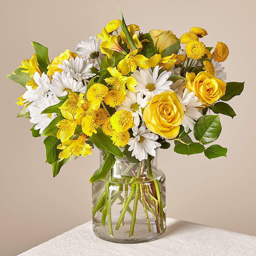 Sunny Sentiments Bouquet – Flower Shop Of Farmingdale, Farmingdale NY