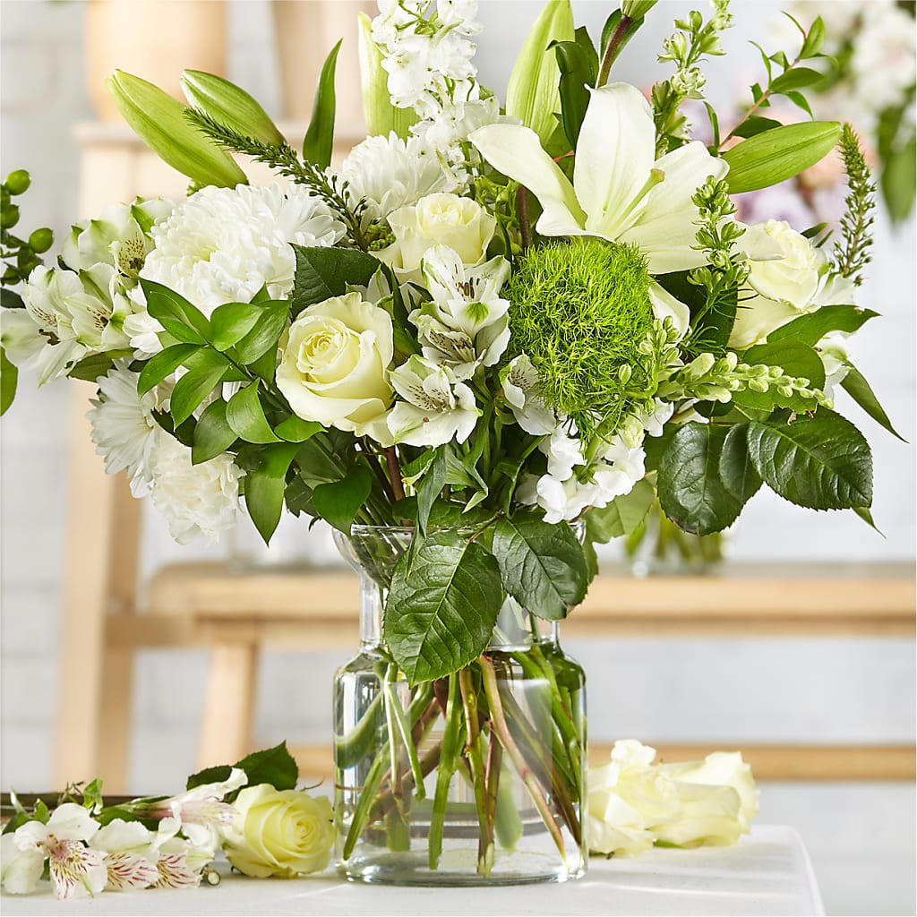 Classic Ivory – A Florist Original – Flower Shop Of Farmingdale, Farmingdale NY