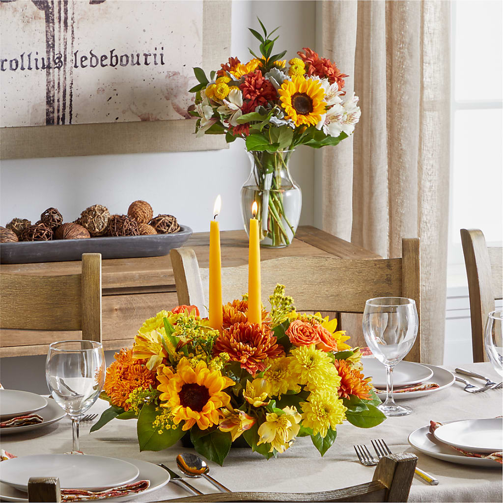 Golden Gathering Bundle – Flower Shop Of Farmingdale, Farmingdale NY