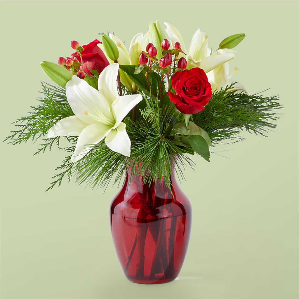 Evergreen Delight Bouquet – Flower Shop Of Farmingdale, Farmingdale NY
