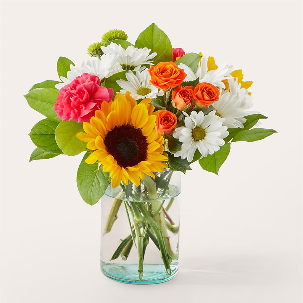 Sun-drenched Blooms Bouquet – Flower Shop Of Farmingdale, Farmingdale NY