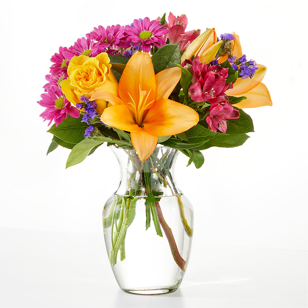 Colorful Visions Bouquet – Flower Shop Of Farmingdale, Farmingdale NY