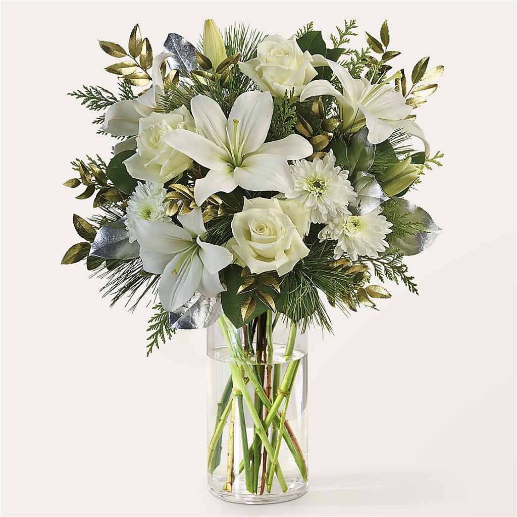 Wintry Mix Bouquet – Flower Shop Of Farmingdale, Farmingdale NY