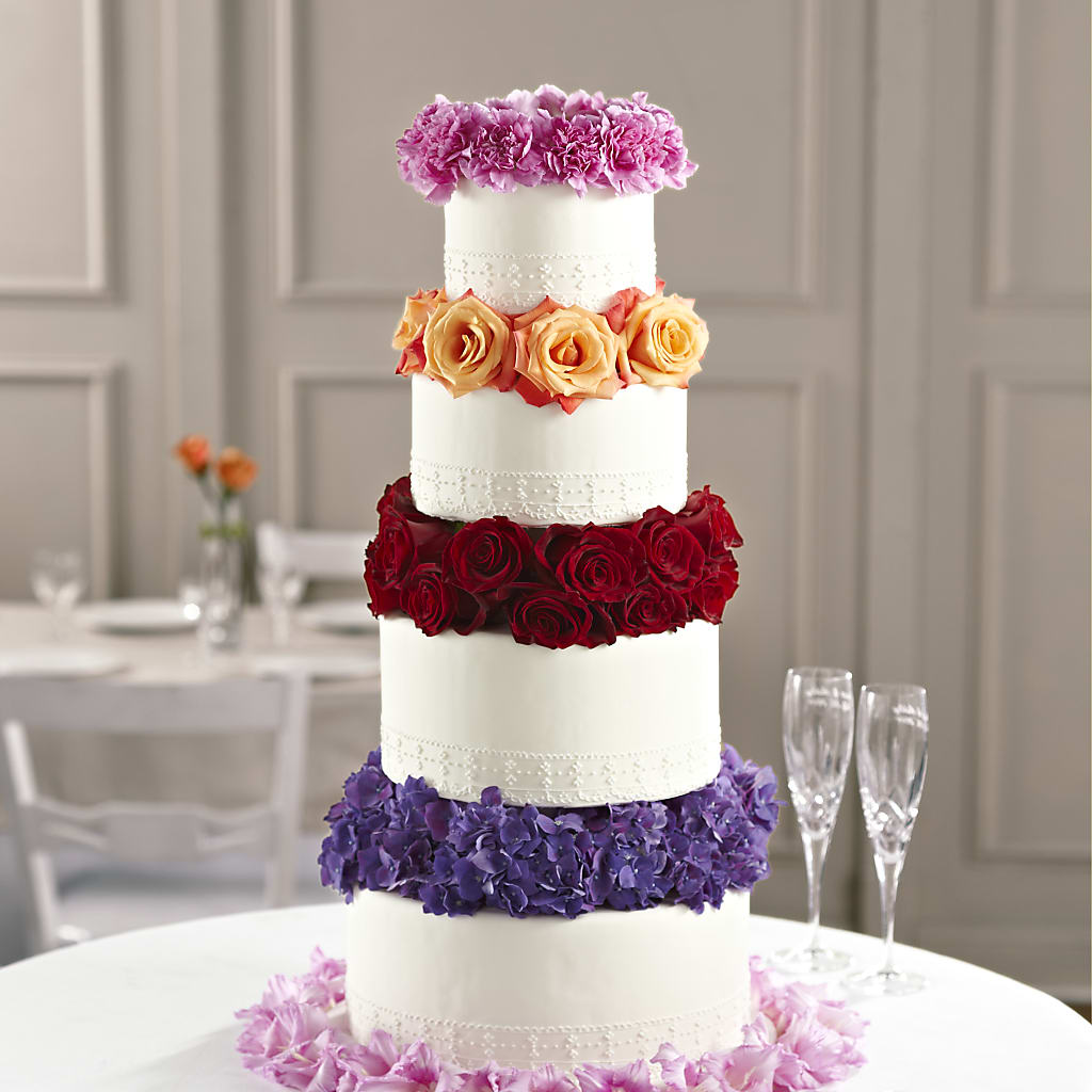 Infinite Love Cake Décor – Flower Shop Of Farmingdale, Farmingdale NY