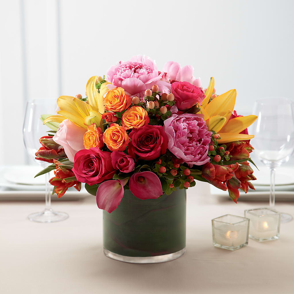 Color Mix Arrangement – Flower Shop Of Farmingdale, Farmingdale NY