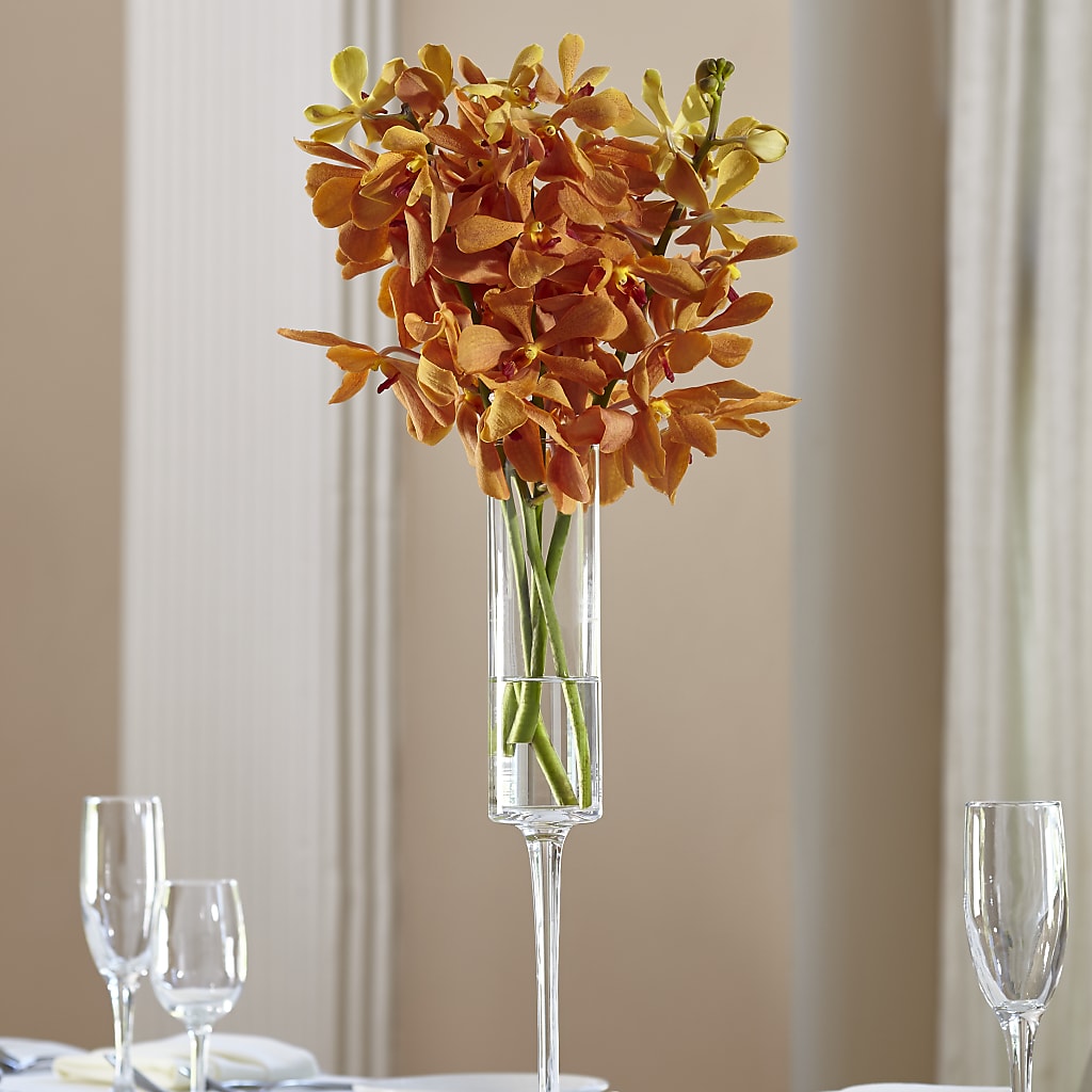 Orange Mokara Bouquet – Flower Shop Of Farmingdale, Farmingdale NY
