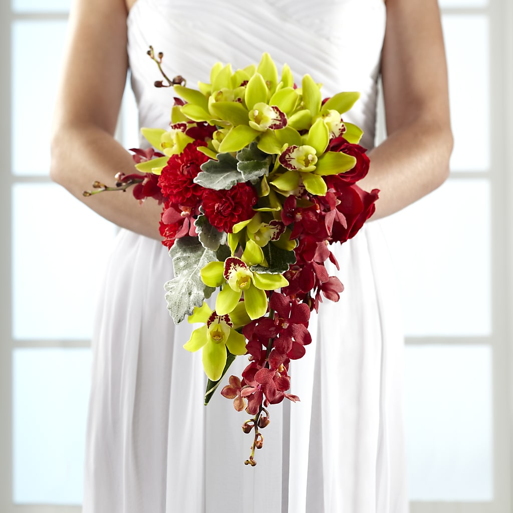 Elegant Orchid Bouquet – Flower Shop Of Farmingdale, Farmingdale NY