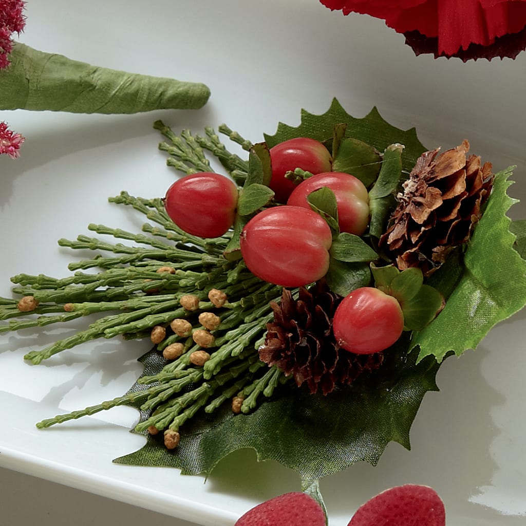 Red Berry Boutonniere – Flower Shop Of Farmingdale, Farmingdale NY