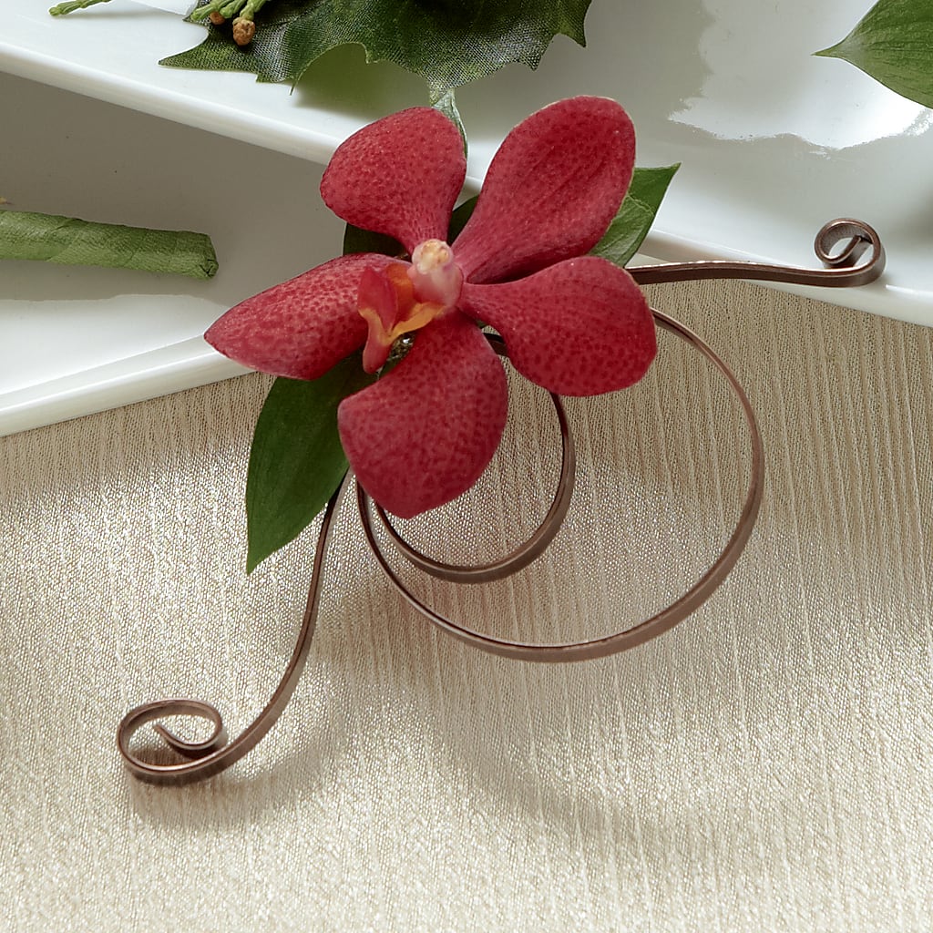 Red Mokara Boutonniere – Flower Shop Of Farmingdale, Farmingdale NY