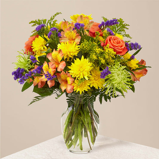 Marmalade Skies Bouquet –  Flower Shop Of Farmingdale, Farmingdale NY