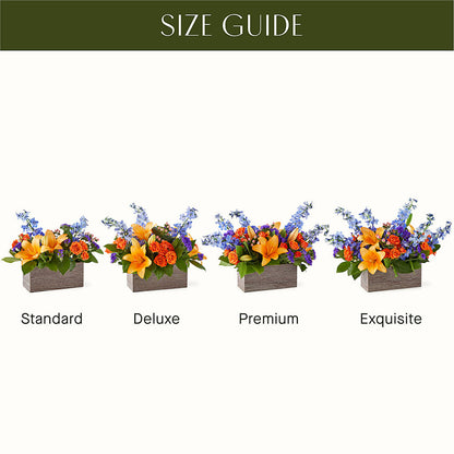 Radiant Citrus Box Bouquet –  Flower Shop Of Farmingdale, Farmingdale NY