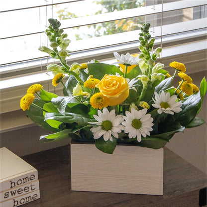Sun Salutation Box Bouquet –  Flower Shop Of Farmingdale, Farmingdale NY