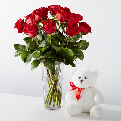 Romantic Long Stem Red Rose Bouquet Bundles –  Flower Shop Of Farmingdale, Farmingdale NY