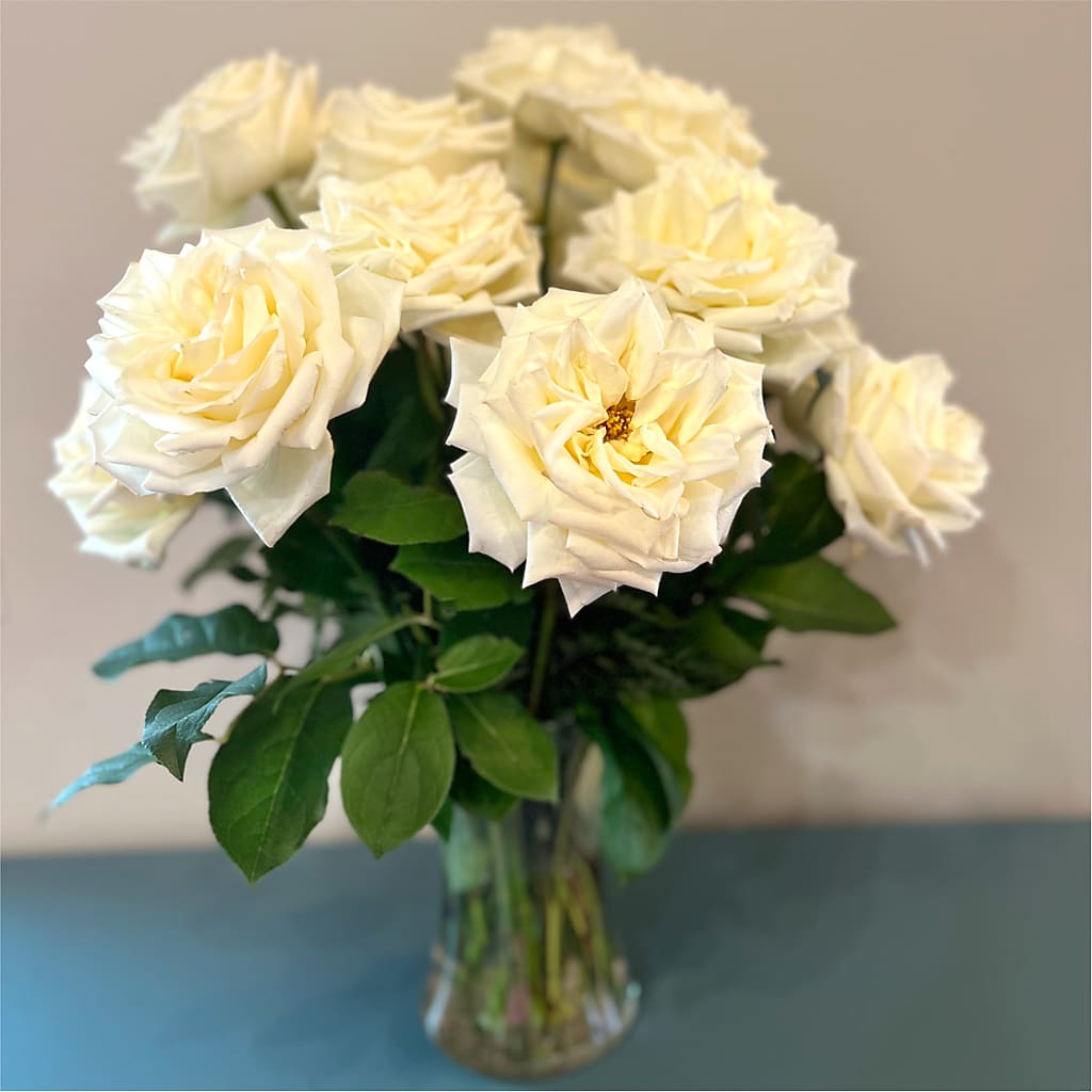 Long Stem Yellow Rose Bouquet –  Flower Shop Of Farmingdale, Farmingdale NY
