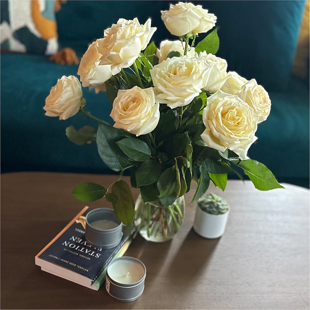 Long Stem Yellow Rose Bouquet –  Flower Shop Of Farmingdale, Farmingdale NY