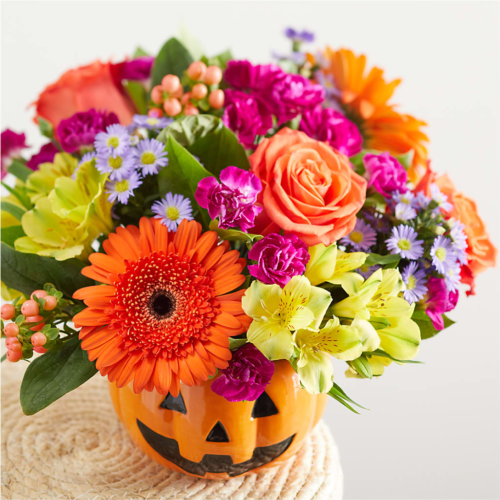 Tricks & Treats Pumpkin –  Flower Shop Of Farmingdale, Farmingdale NY
