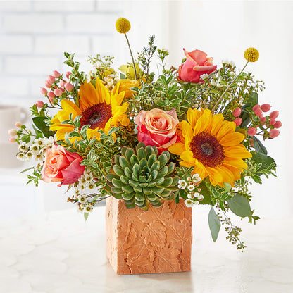 Sunflower Season Bouquet –  Flower Shop Of Farmingdale, Farmingdale NY