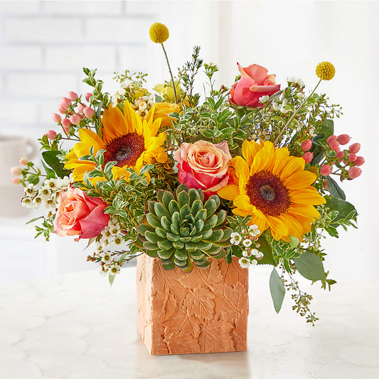 Sunflower Season Bouquet –  Flower Shop Of Farmingdale, Farmingdale NY