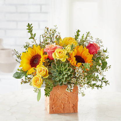 Sunflower Season Bouquet –  Flower Shop Of Farmingdale, Farmingdale NY
