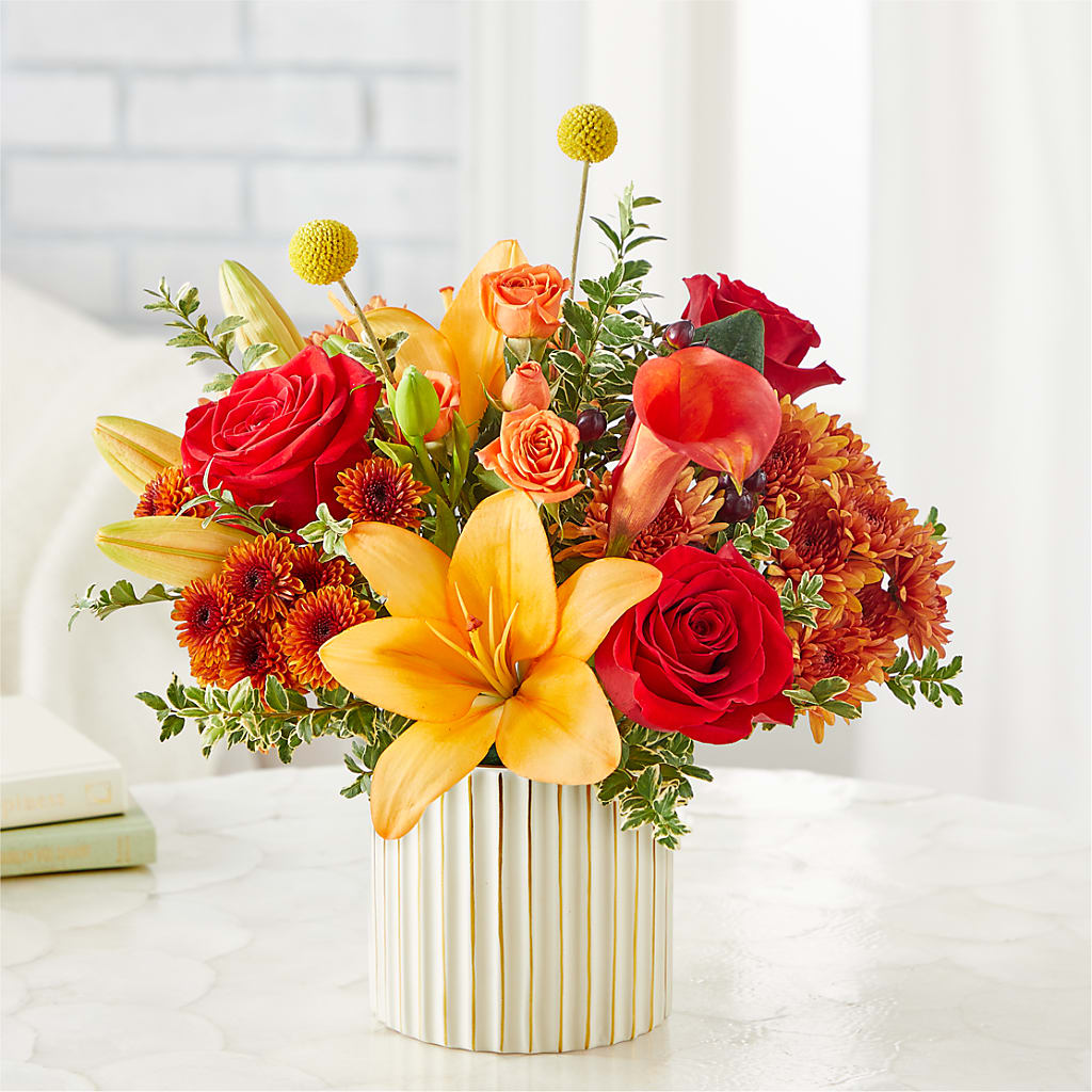 Scarlet Skies Bouquet –  Flower Shop Of Farmingdale, Farmingdale NY
