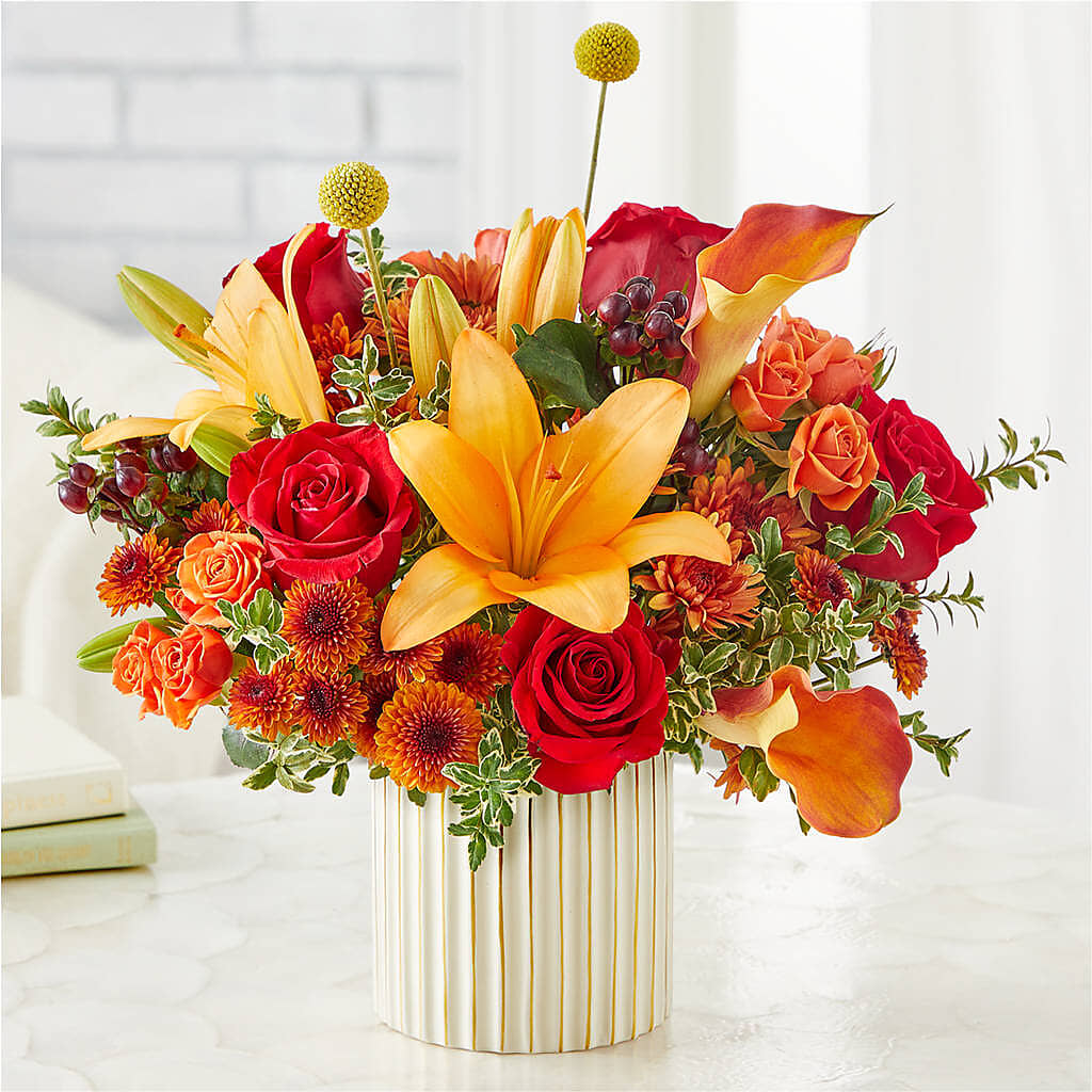 Scarlet Skies Bouquet –  Flower Shop Of Farmingdale, Farmingdale NY