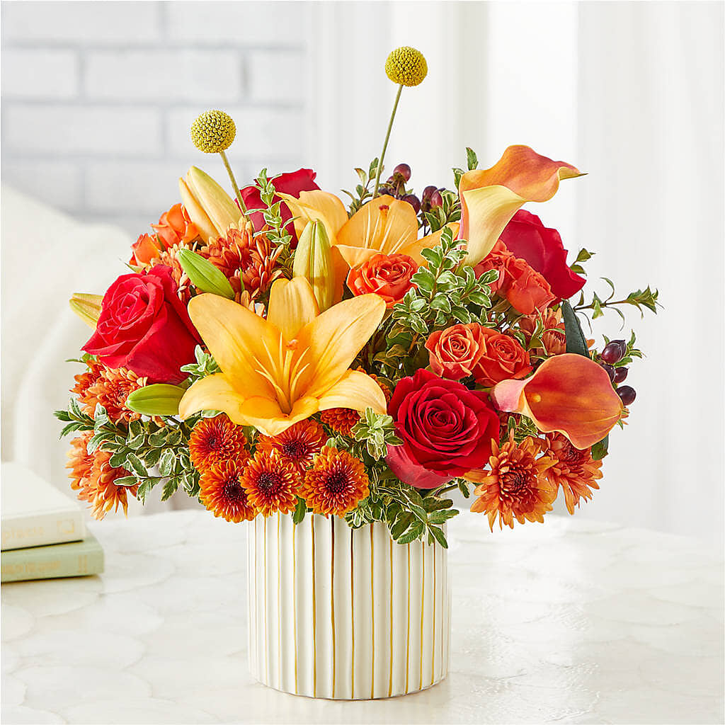 Scarlet Skies Bouquet –  Flower Shop Of Farmingdale, Farmingdale NY