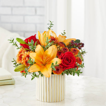 Scarlet Skies Bouquet –  Flower Shop Of Farmingdale, Farmingdale NY