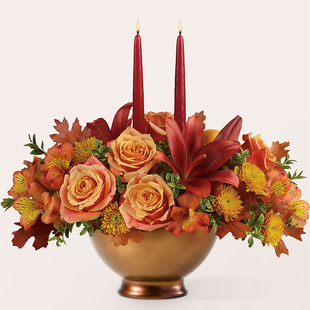Harvest Table Centerpiece –  Flower Shop Of Farmingdale, Farmingdale NY