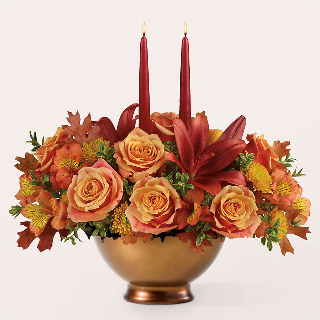 Harvest Table Centerpiece –  Flower Shop Of Farmingdale, Farmingdale NY